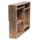Mod Lighting and Decor 19.75" Rustic Brown Wall Mounted Wooden Wine Rack